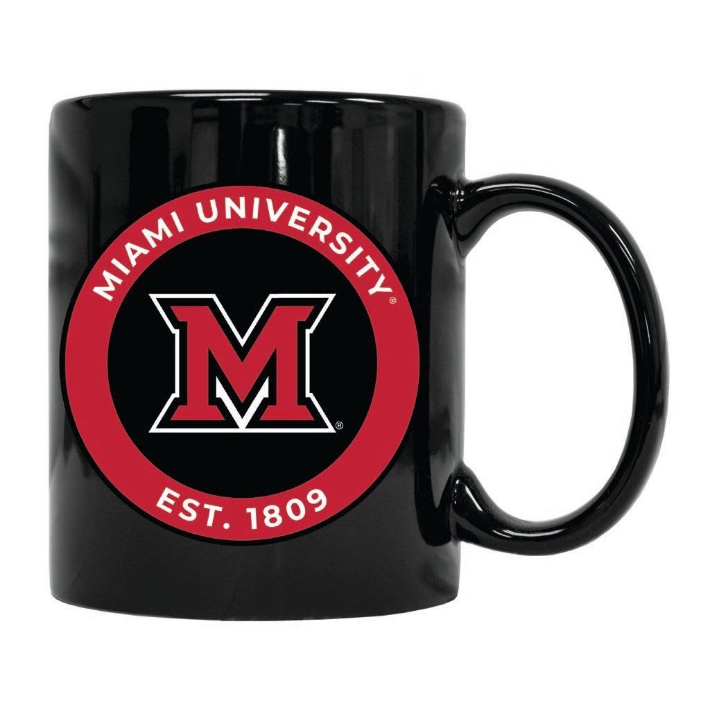 Miami University of Ohio 12 oz Ceramic Coffee Mug Circle Design Officially Licensed Collegiate Product Image 2