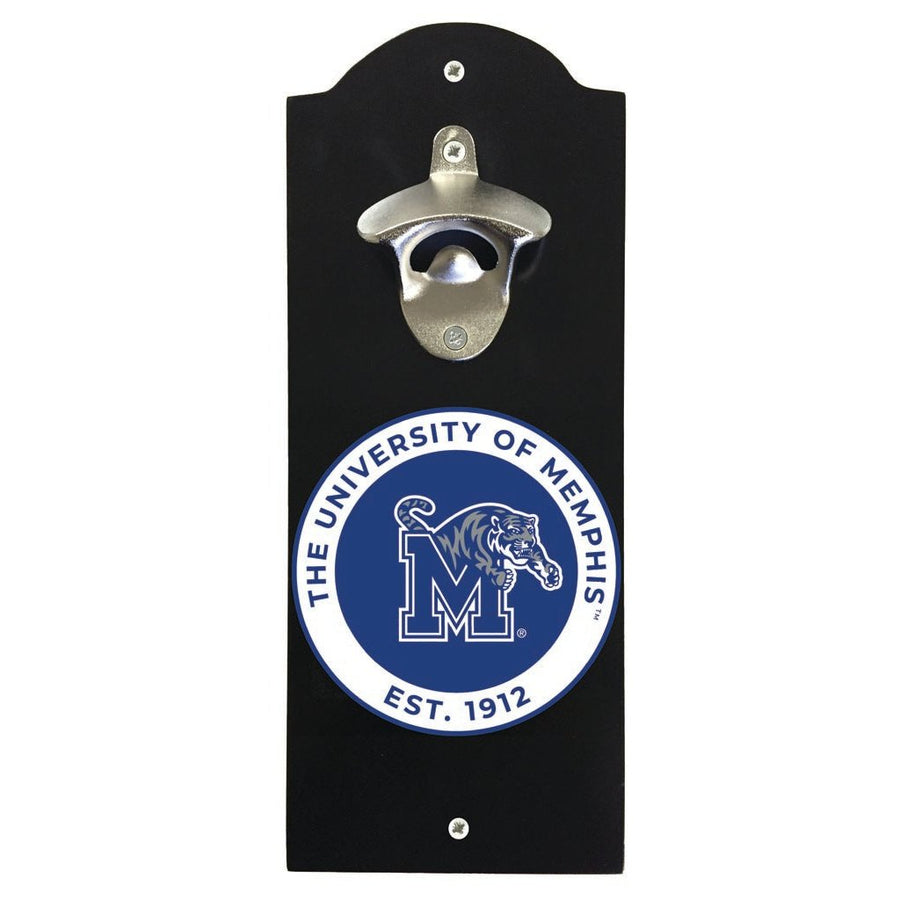 Memphis Tigers Wall Mounted Bottle Opener Officially Licensed Collegiate Product Image 1