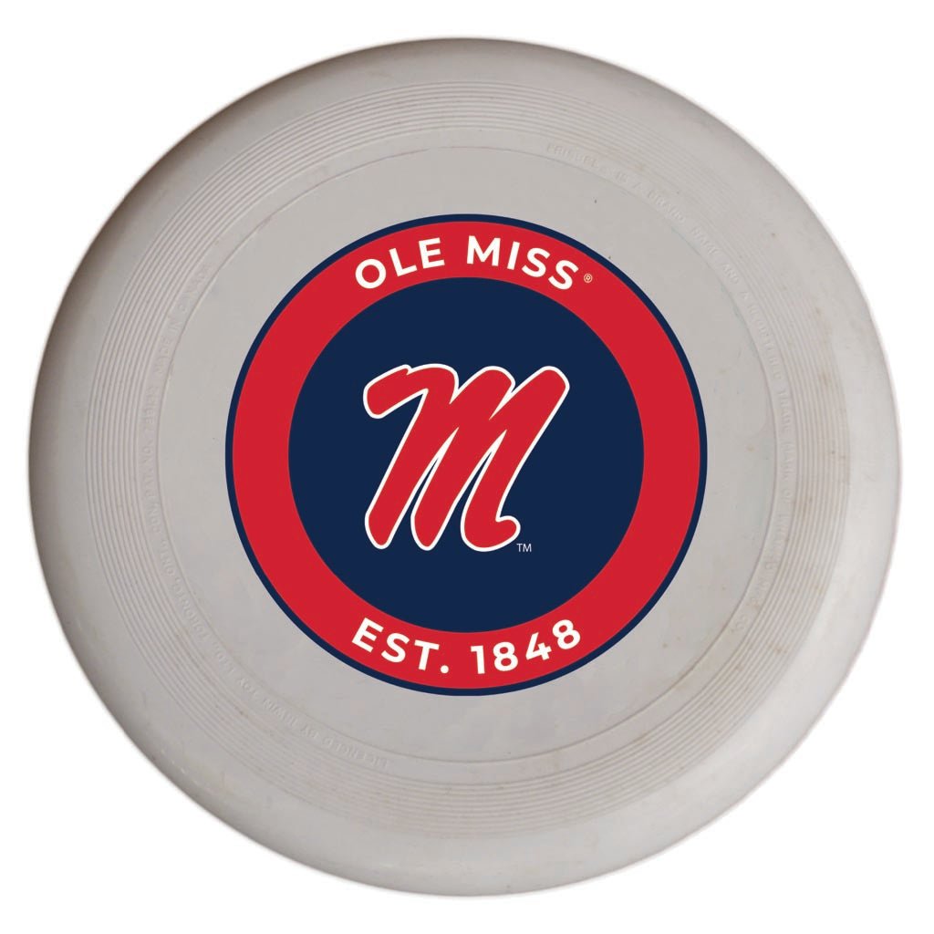 Mississippi Rebels "Ole Miss" Frisbee Flying Disc Officially Licensed Collegiate Product Image 1