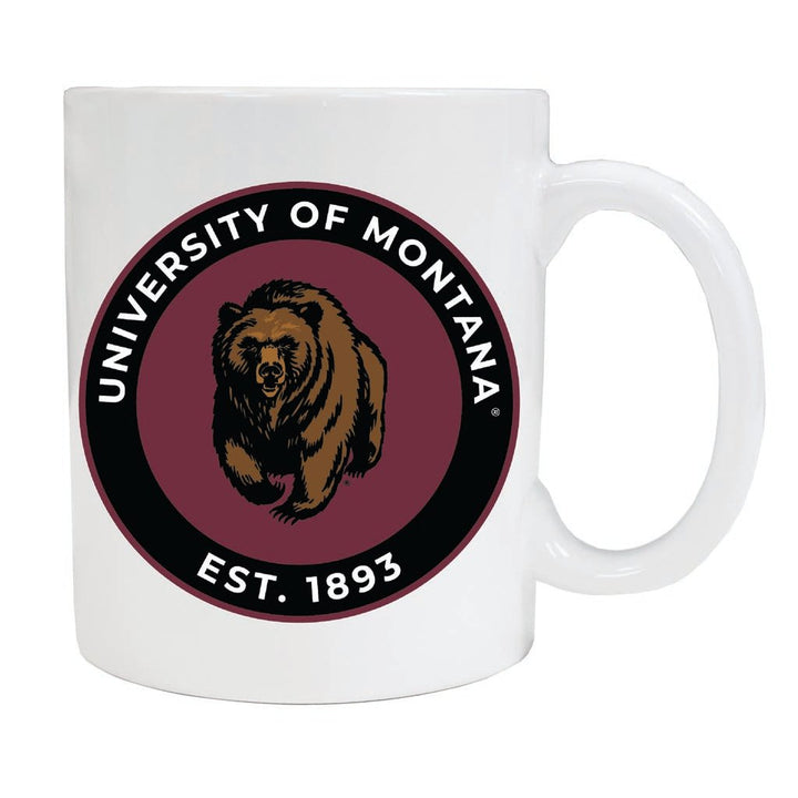 Montana University 12 oz Ceramic Coffee Mug Circle Design Officially Licensed Collegiate Product Image 1