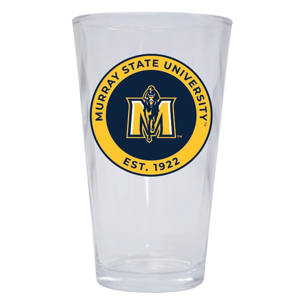 Murray State University 16 oz Pint Glass Circle Design Officially Licensed Collegiate Product Image 1