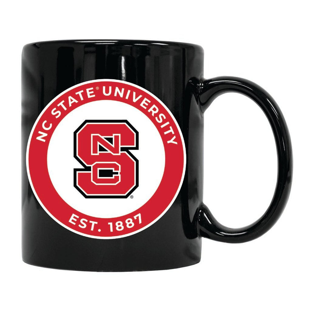 NC State Wolfpack 12 oz Ceramic Coffee Mug Circle Design Officially Licensed Collegiate Product Image 2