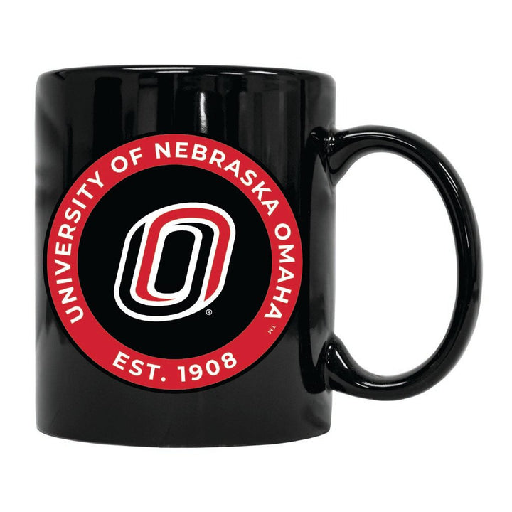 Nebraska at Omaha 12 oz Ceramic Coffee Mug Circle Design Officially Licensed Collegiate Product Image 1