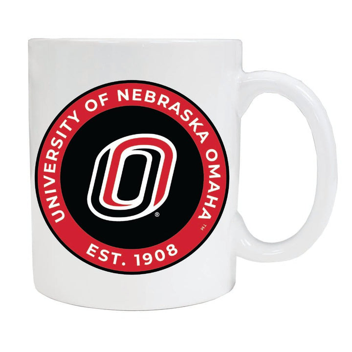 Nebraska at Omaha 12 oz Ceramic Coffee Mug Circle Design Officially Licensed Collegiate Product Image 2