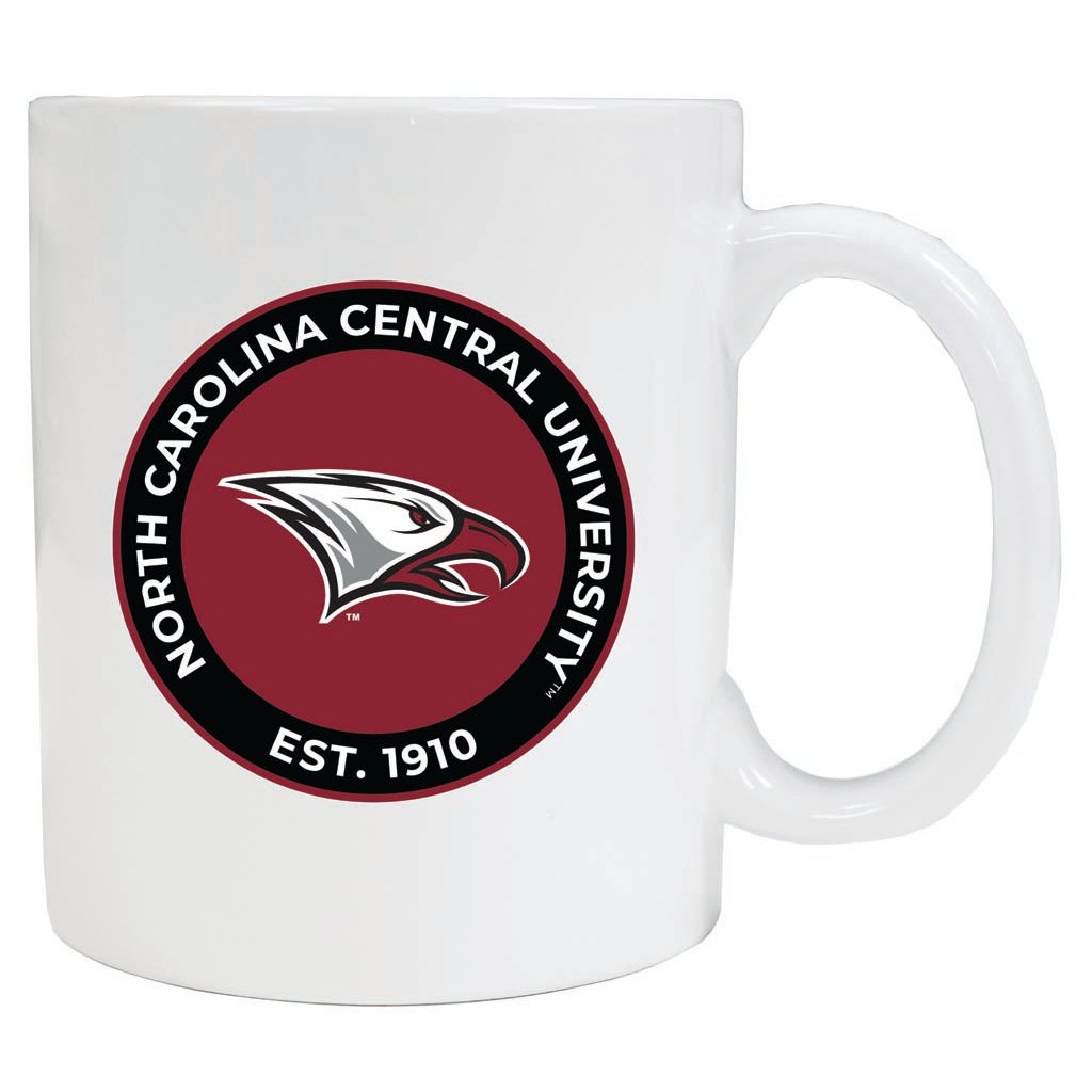 North Carolina Central Eagles 12 oz Ceramic Coffee Mug Circle Design Officially Licensed Collegiate Product Image 1