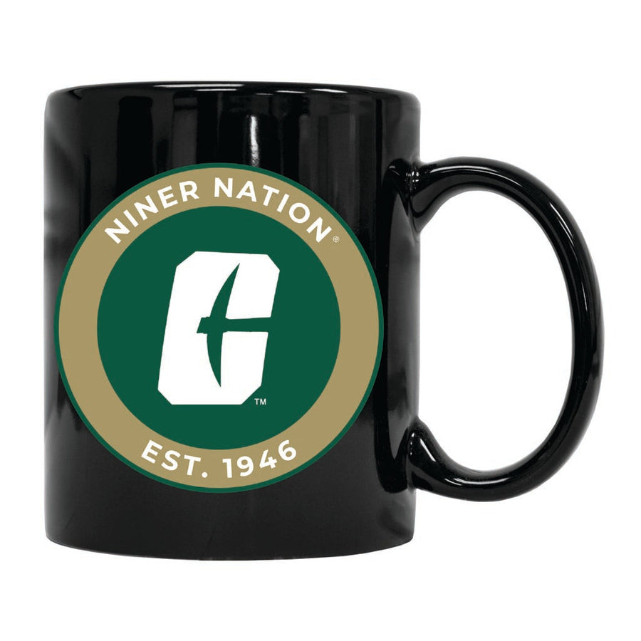 North Carolina Charlotte Forty-Niners 12 oz Ceramic Coffee Mug Circle Design Officially Licensed Collegiate Product Image 1