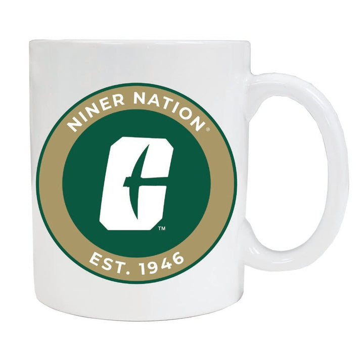 North Carolina Charlotte Forty-Niners 12 oz Ceramic Coffee Mug Circle Design Officially Licensed Collegiate Product Image 2