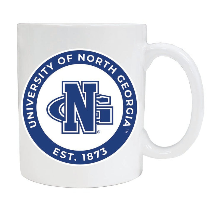 North Georgia Nighthawks 12 oz Ceramic Coffee Mug Circle Design Officially Licensed Collegiate Product Image 1