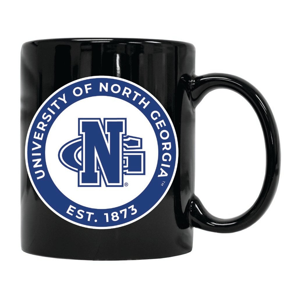 North Georgia Nighthawks 12 oz Ceramic Coffee Mug Circle Design Officially Licensed Collegiate Product Image 2