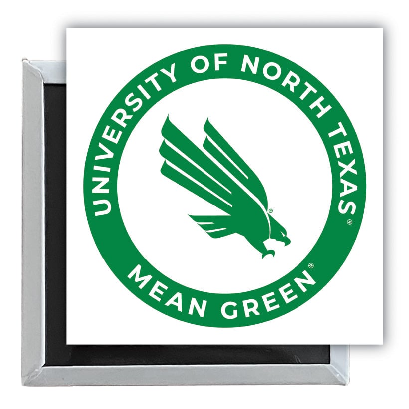 North Texas 2.5"x 2.5" Fridge Magnet Officially Licensed Collegiate Product Image 1