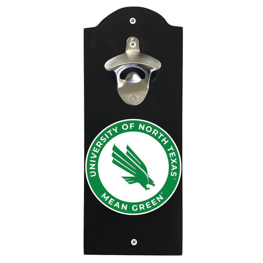 North Texas Wall Mounted Bottle Opener Officially Licensed Collegiate Product Image 1