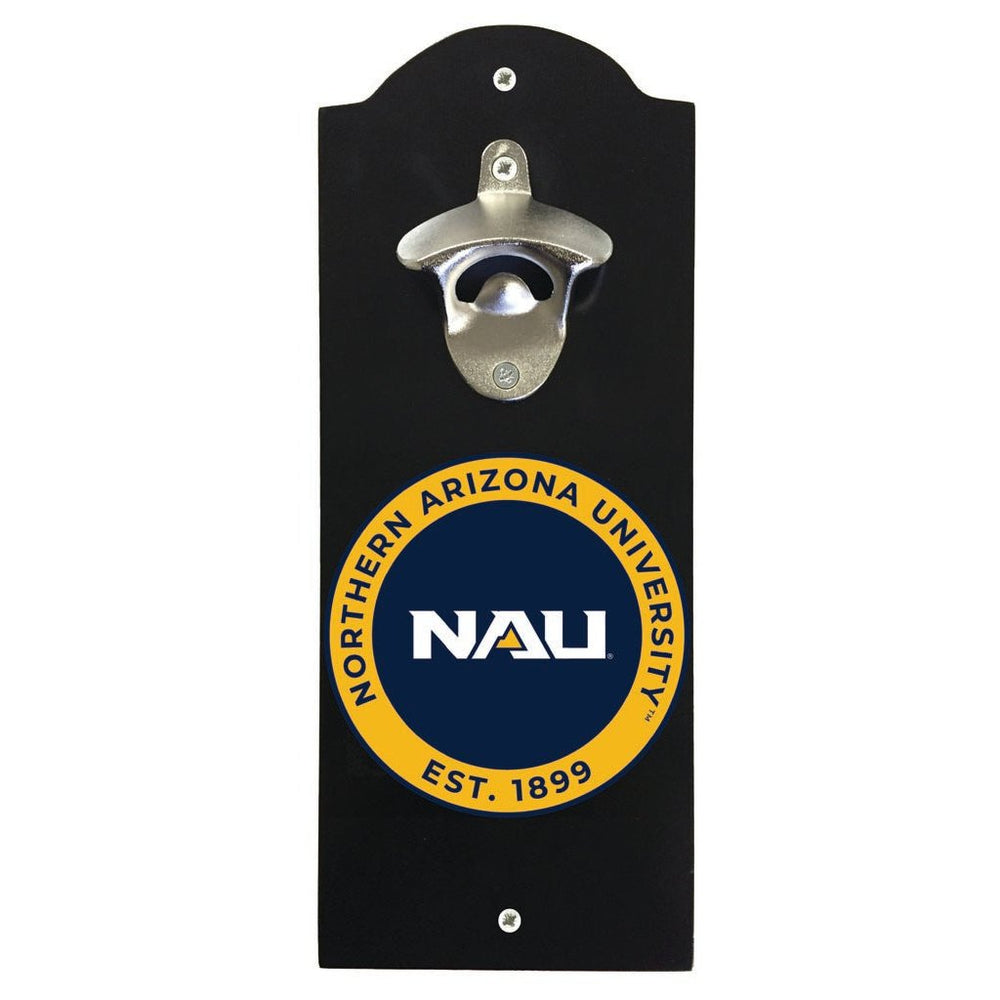 Northern Arizona University Wall Mounted Bottle Opener Officially Licensed Collegiate Product Image 2