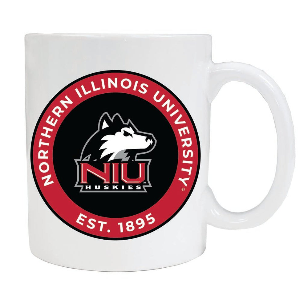 Northern Illinois Huskies 12 oz Ceramic Coffee Mug Circle Design Officially Licensed Collegiate Product Image 2