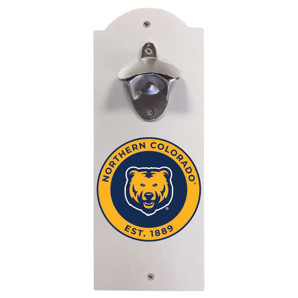 Northern Colorado Bears Wall Mounted Bottle Opener Officially Licensed Collegiate Product Image 1