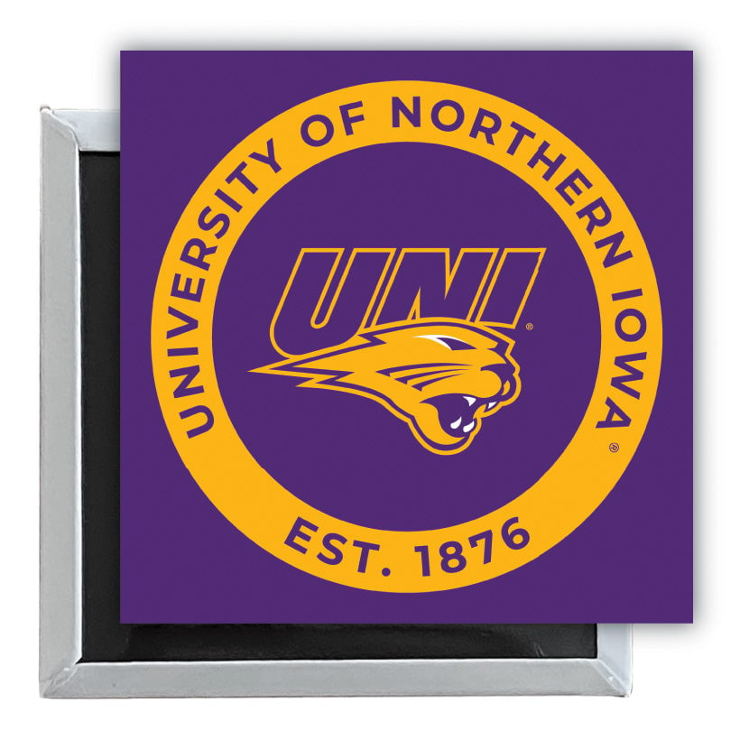 Northern Iowa Panthers 2.5"x 2.5" Fridge Magnet Officially Licensed Collegiate Product Image 1