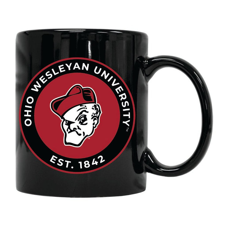 Ohio Wesleyan University 12 oz Ceramic Coffee Mug Circle Design Officially Licensed Collegiate Product Image 2