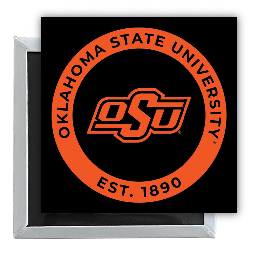 Oklahoma State Cowboys 2.5"x 2.5" Fridge Magnet Officially Licensed Collegiate Product Image 1