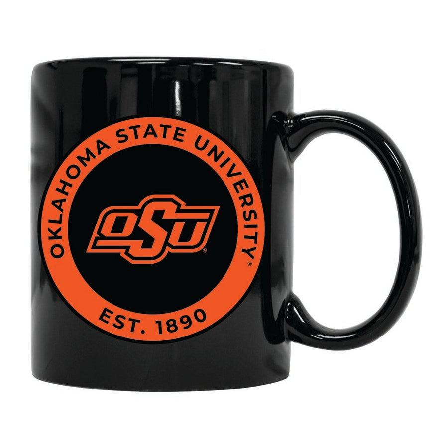 Oklahoma State Cowboys 12 oz Ceramic Coffee Mug Circle Design Officially Licensed Collegiate Product Image 1