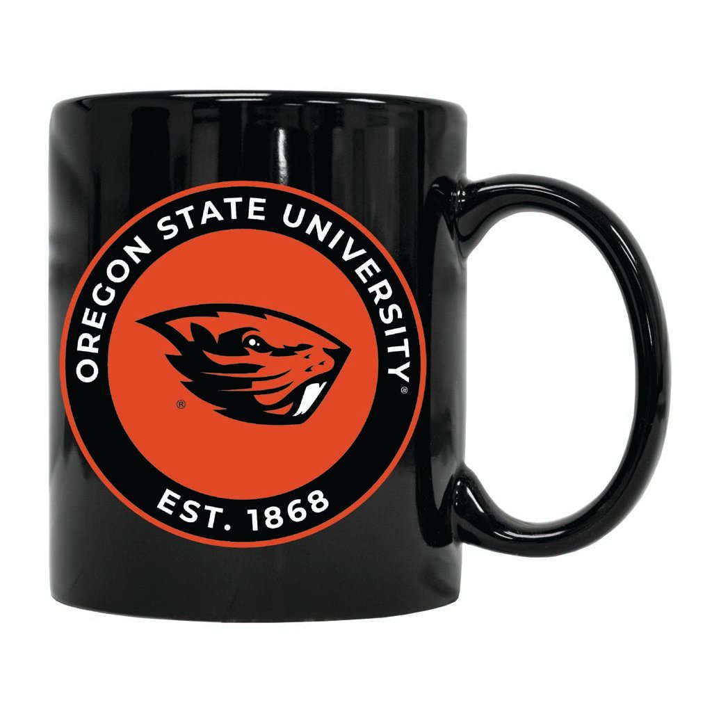 Oregon State Beavers 12 oz Ceramic Coffee Mug Circle Design Officially Licensed Collegiate Product Image 2