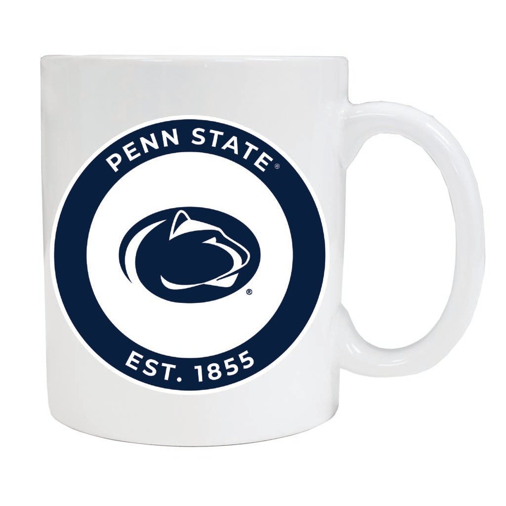 Penn State Nittany Lions 12 oz Ceramic Coffee Mug Circle Design Officially Licensed Collegiate Product Image 1