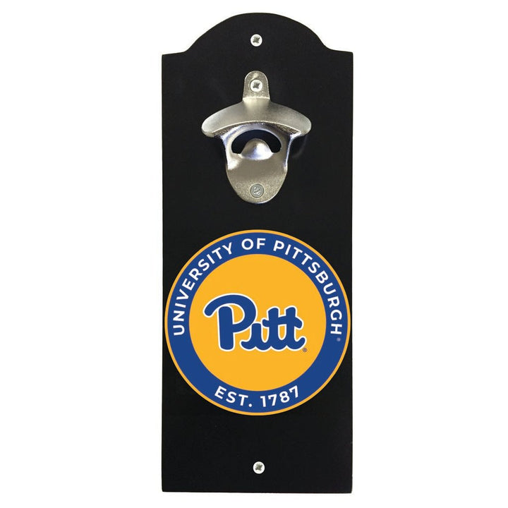 Pittsburgh Panthers Wall Mounted Bottle Opener Officially Licensed Collegiate Product Image 2