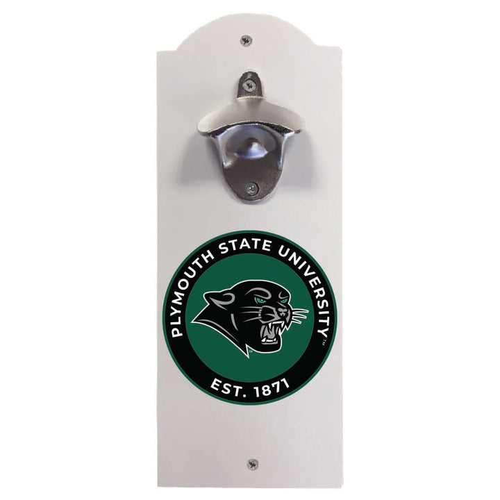 Plymouth State University Wall Mounted Bottle Opener Officially Licensed Collegiate Product Image 1