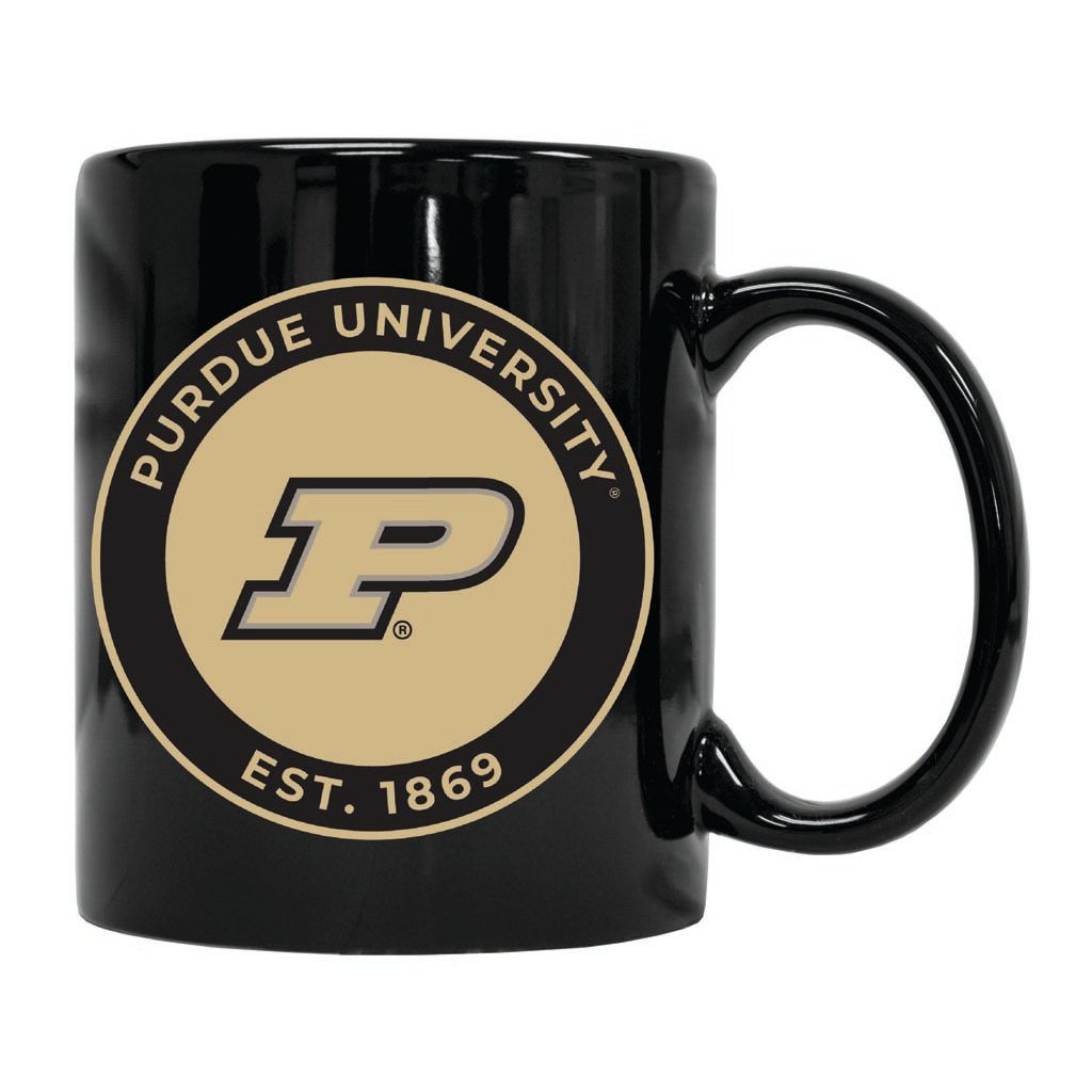 Purdue Boilermakers 12 oz Ceramic Coffee Mug Circle Design Officially Licensed Collegiate Product Image 1