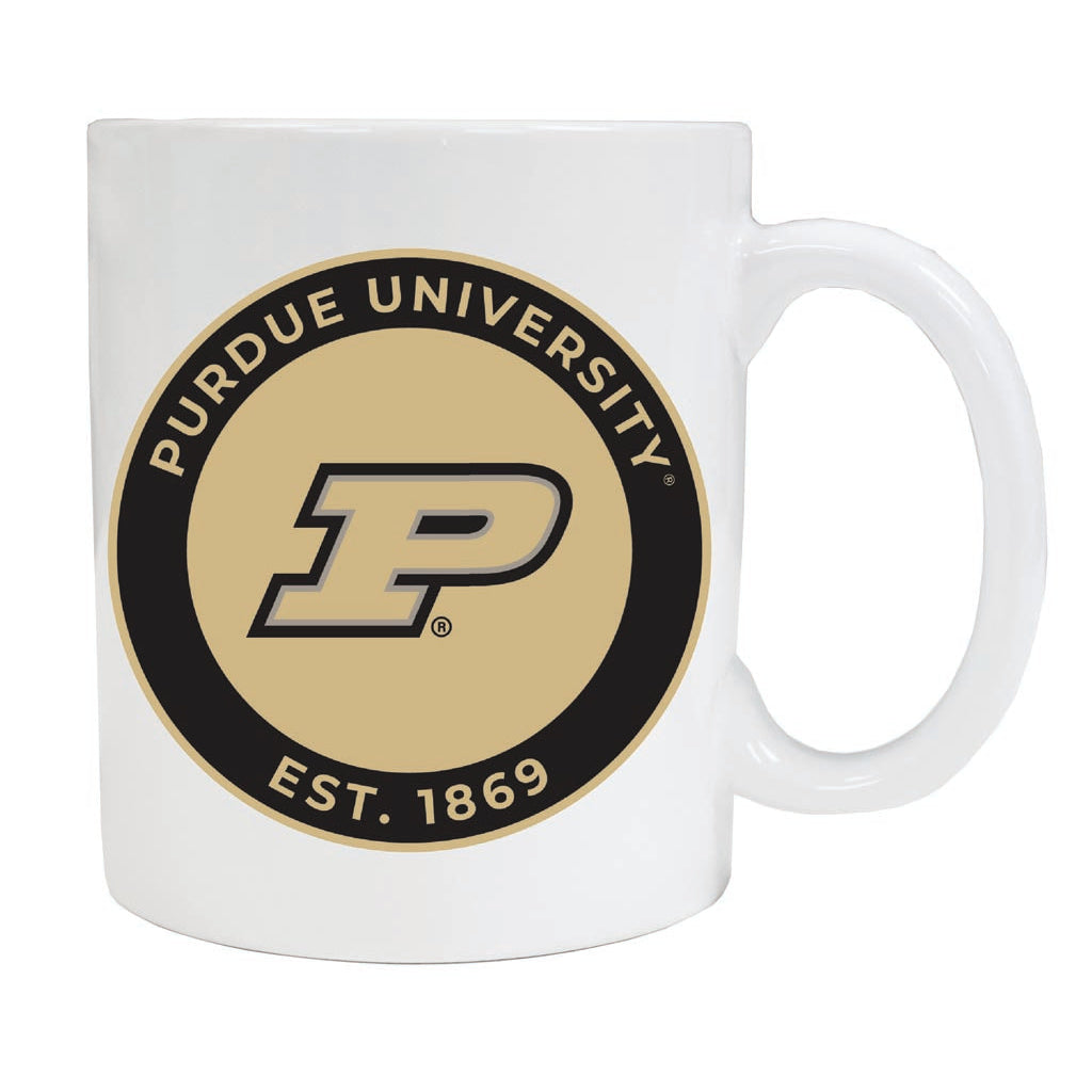 Purdue Boilermakers 12 oz Ceramic Coffee Mug Circle Design Officially Licensed Collegiate Product Image 2