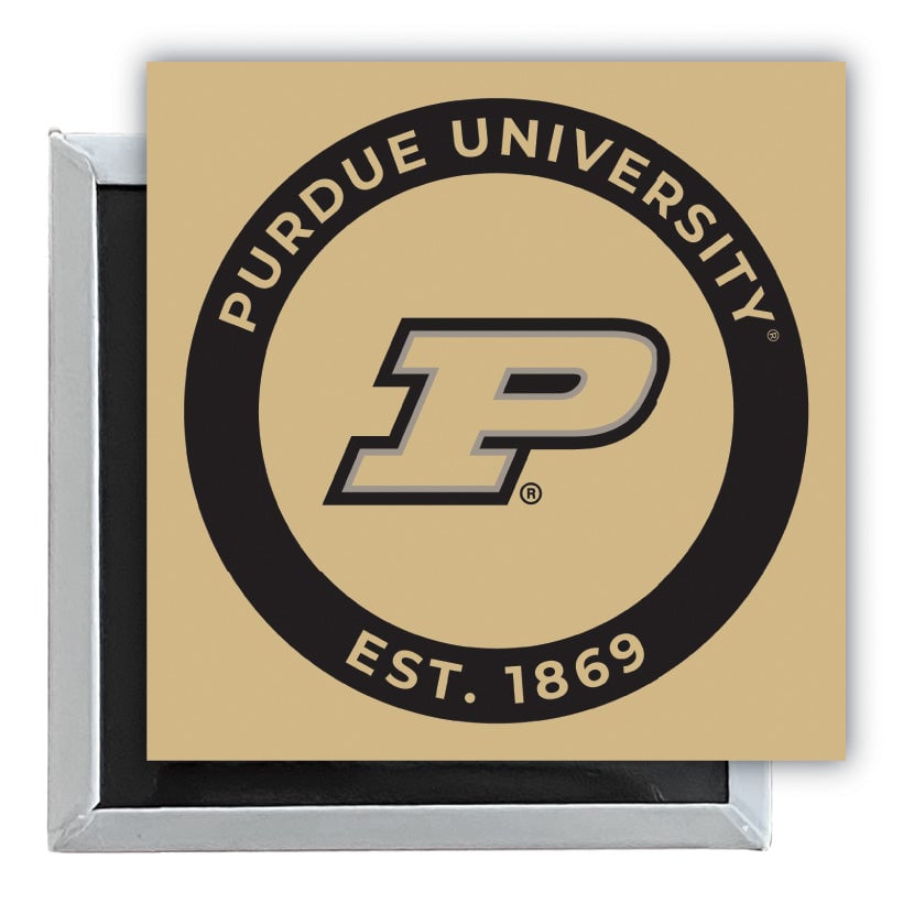 Purdue Boilermakers 2.5"x 2.5" Fridge Magnet Officially Licensed Collegiate Product Image 1