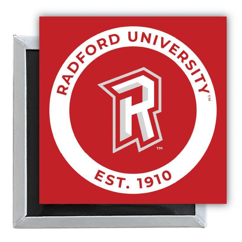 Radford University Highlanders 2.5"x 2.5" Fridge Magnet Officially Licensed Collegiate Product Image 1