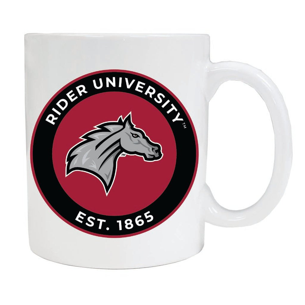 Rider University Broncs 12 oz Ceramic Coffee Mug Circle Design Officially Licensed Collegiate Product Image 2