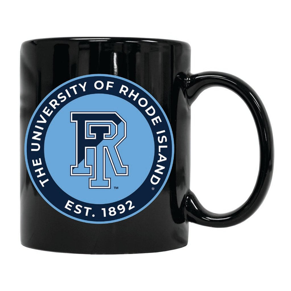 Rhode Island University 12 oz Ceramic Coffee Mug Circle Design Officially Licensed Collegiate Product Image 2