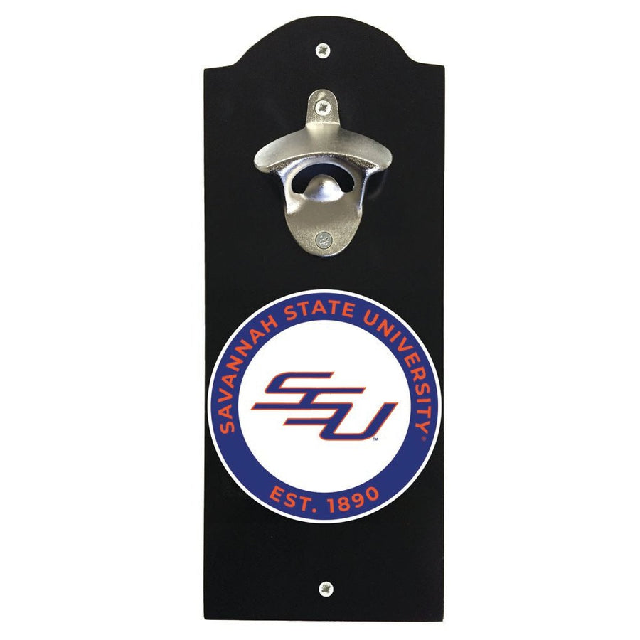 Savannah State University Wall Mounted Bottle Opener Officially Licensed Collegiate Product Image 1