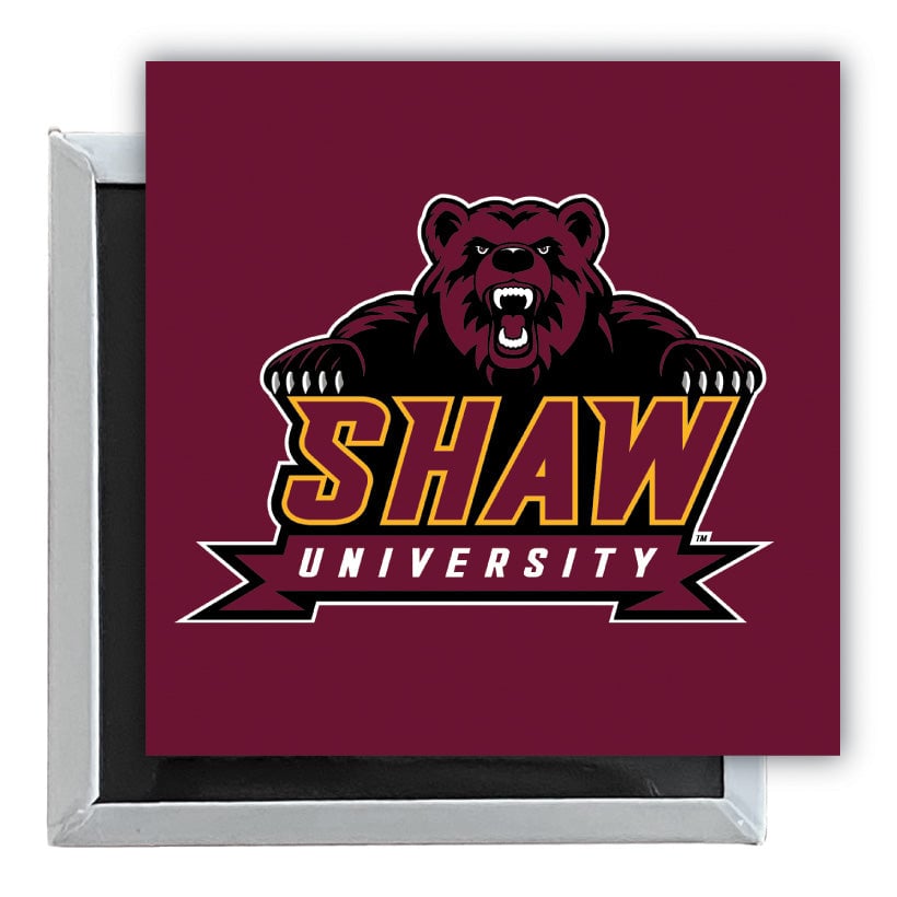 Shaw University Bears 2.5"x 2.5" Fridge Magnet Officially Licensed Collegiate Product Image 1