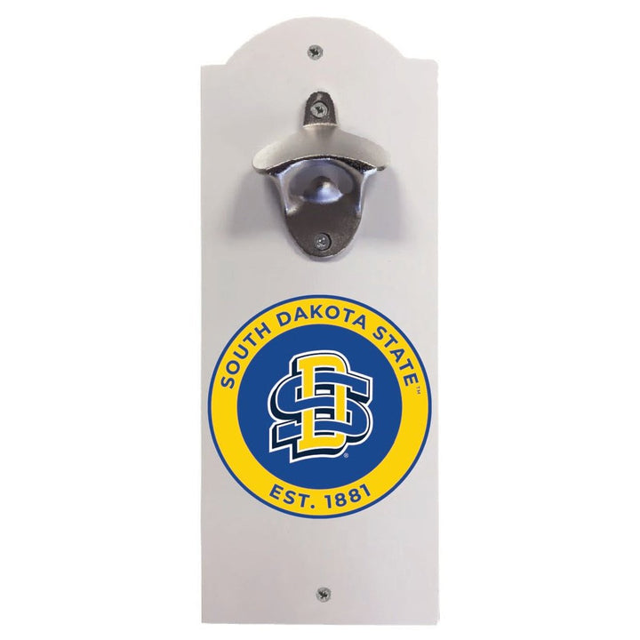 South Dakota State Jackrabbits Wall Mounted Bottle Opener Officially Licensed Collegiate Product Image 2