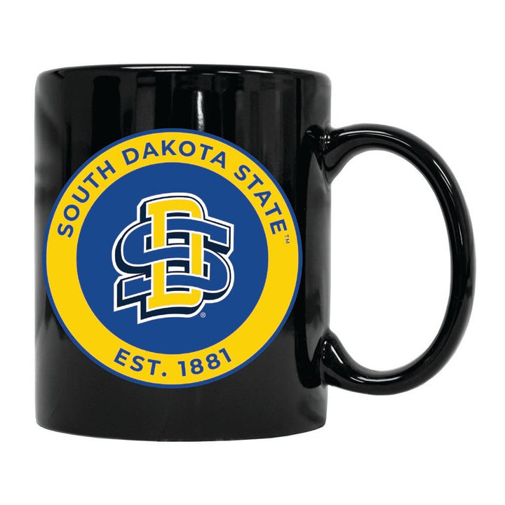 South Dakota State Jackrabbits 12 oz Ceramic Coffee Mug Circle Design Officially Licensed Collegiate Product Image 1