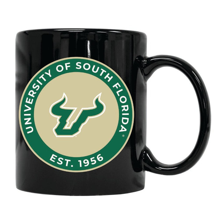 South Florida Bulls 12 oz Ceramic Coffee Mug Circle Design Officially Licensed Collegiate Product Image 1