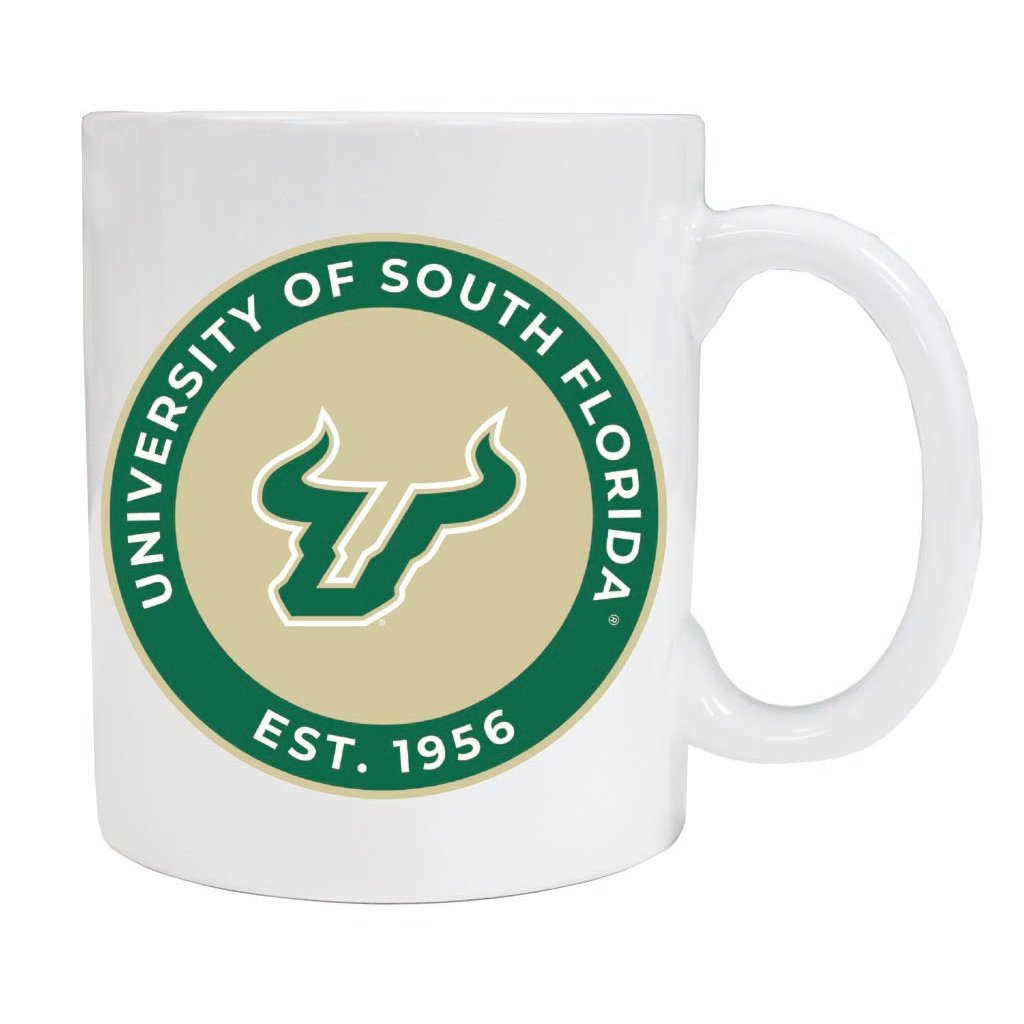 South Florida Bulls 12 oz Ceramic Coffee Mug Circle Design Officially Licensed Collegiate Product Image 2