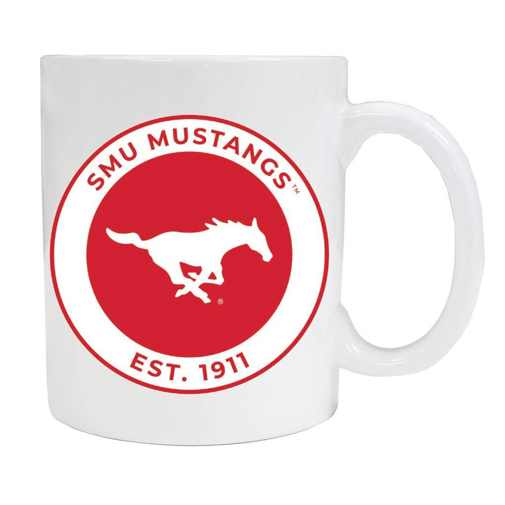 Southern Methodist University 12 oz Ceramic Coffee Mug Circle Design Officially Licensed Collegiate Product Image 2