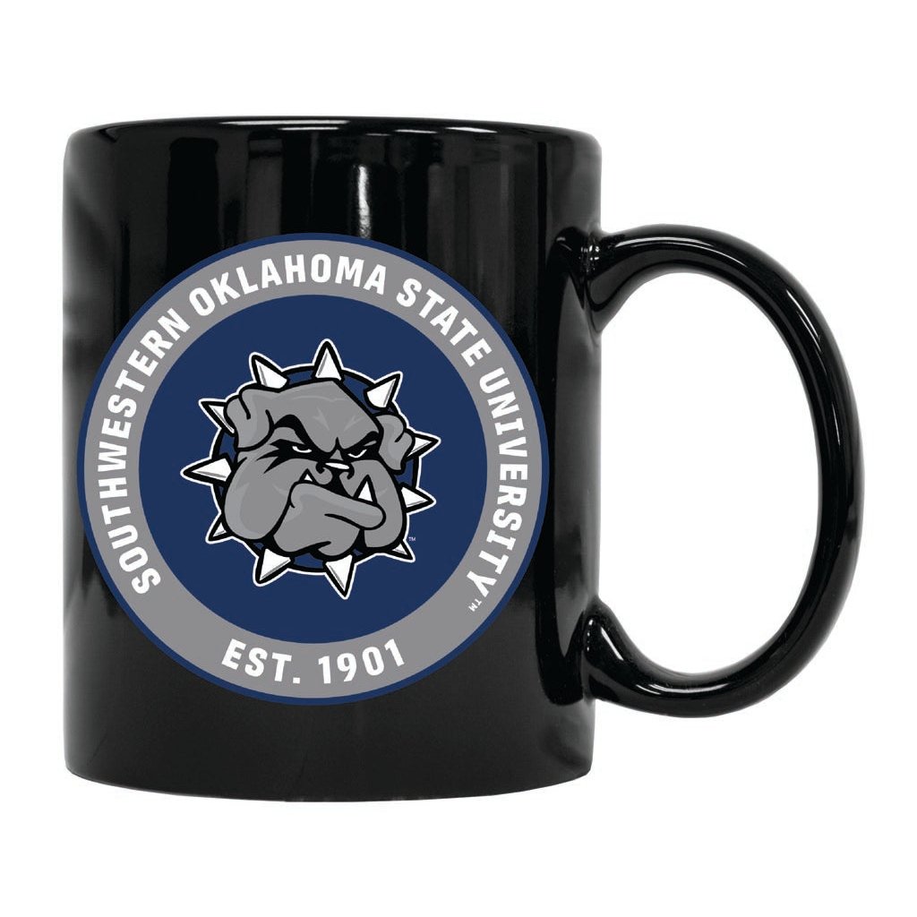 Southwestern Oklahoma State University 12 oz Ceramic Coffee Mug Circle Design Officially Licensed Collegiate Product Image 1