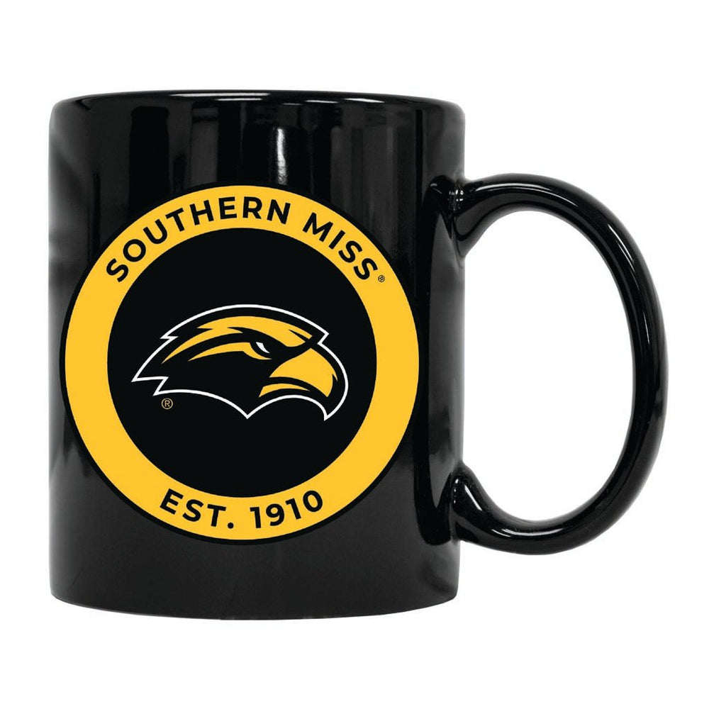 Southern Mississippi Golden Eagles 12 oz Ceramic Coffee Mug Circle Design Officially Licensed Collegiate Product Image 2