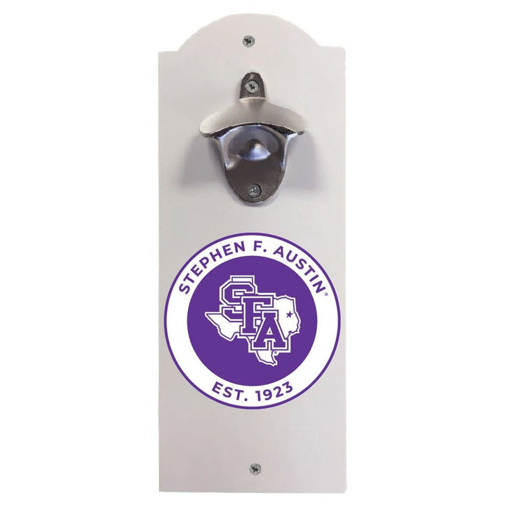 Stephen F. Austin State University Wall Mounted Bottle Opener Officially Licensed Collegiate Product Image 1