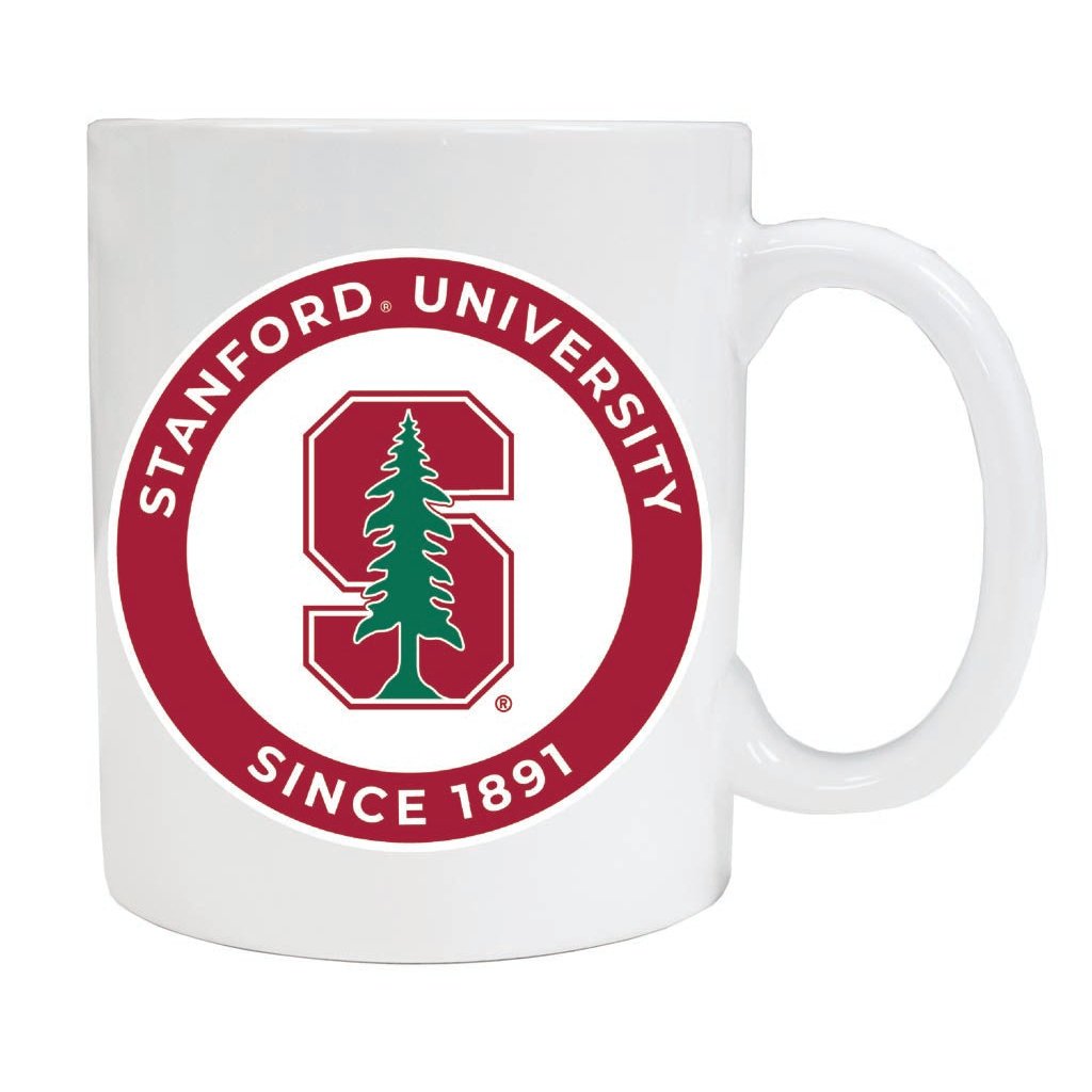 Stanford University 12 oz Ceramic Coffee Mug Circle Design Officially Licensed Collegiate Product Image 1