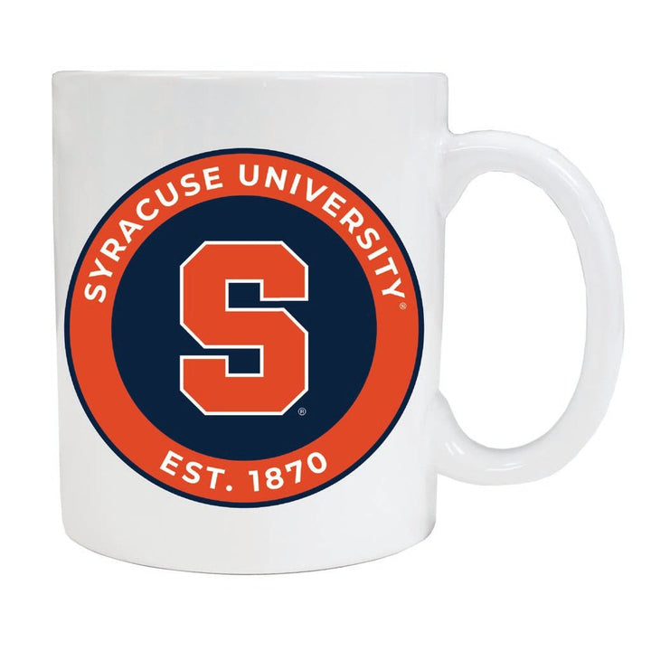 Syracuse Orange 12 oz Ceramic Coffee Mug Circle Design Officially Licensed Collegiate Product Image 2