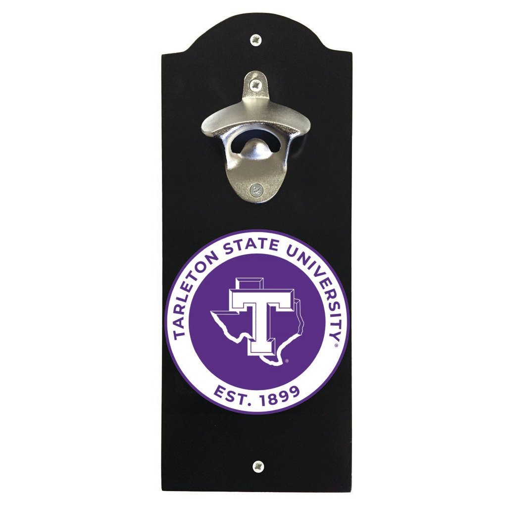 Tarleton State University Wall Mounted Bottle Opener Officially Licensed Collegiate Product Image 2