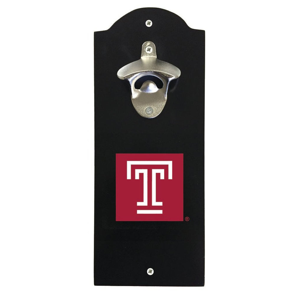 Temple University Wall Mounted Bottle Opener Officially Licensed Collegiate Product Image 2