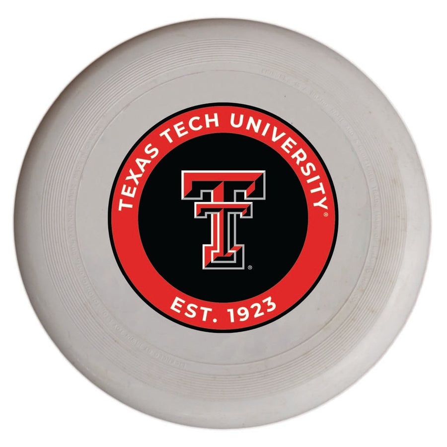 Texas Tech Red Raiders Frisbee Flying Disc Officially Licensed Collegiate Product Image 1