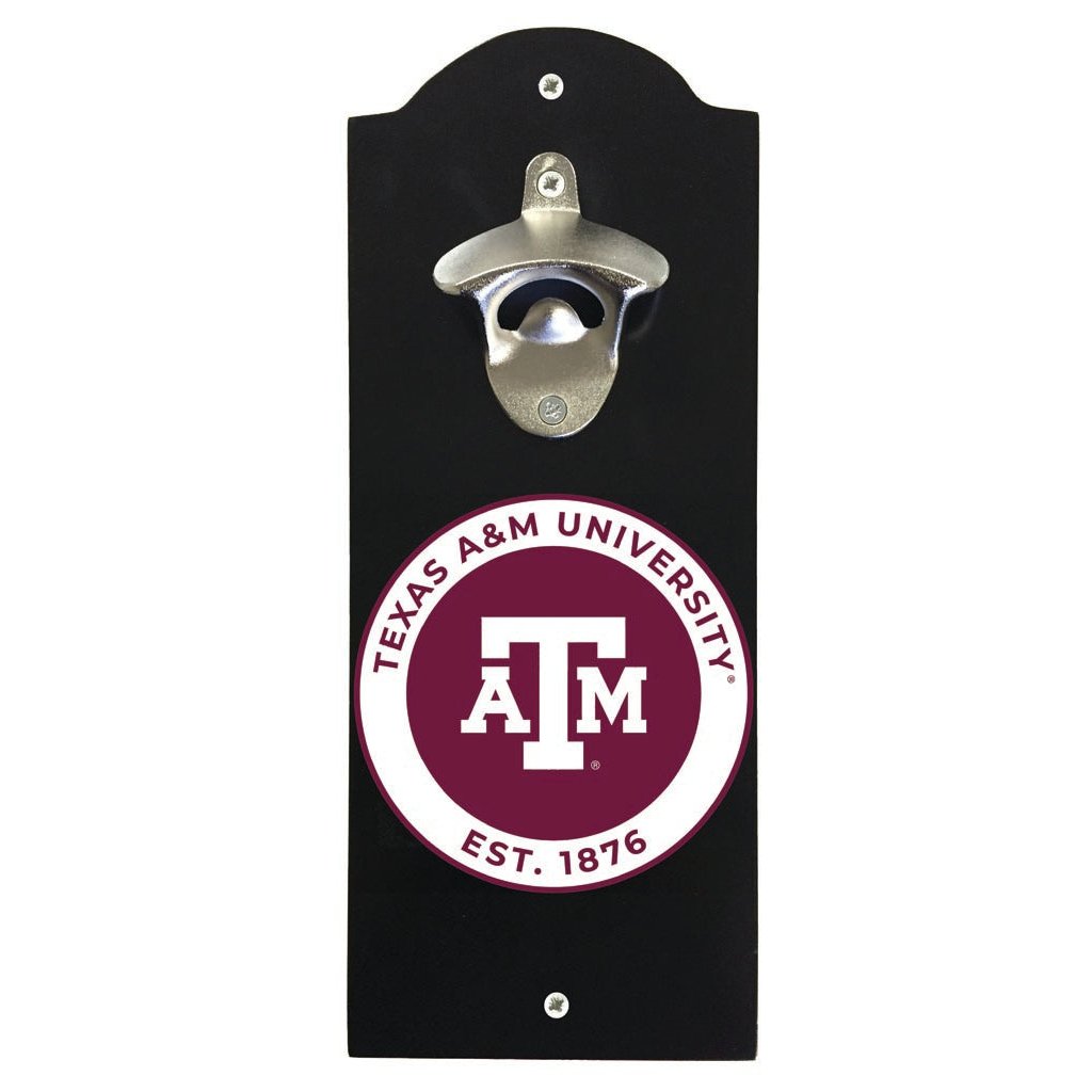 Texas AandM Aggies Wall Mounted Bottle Opener Officially Licensed Collegiate Product Image 2