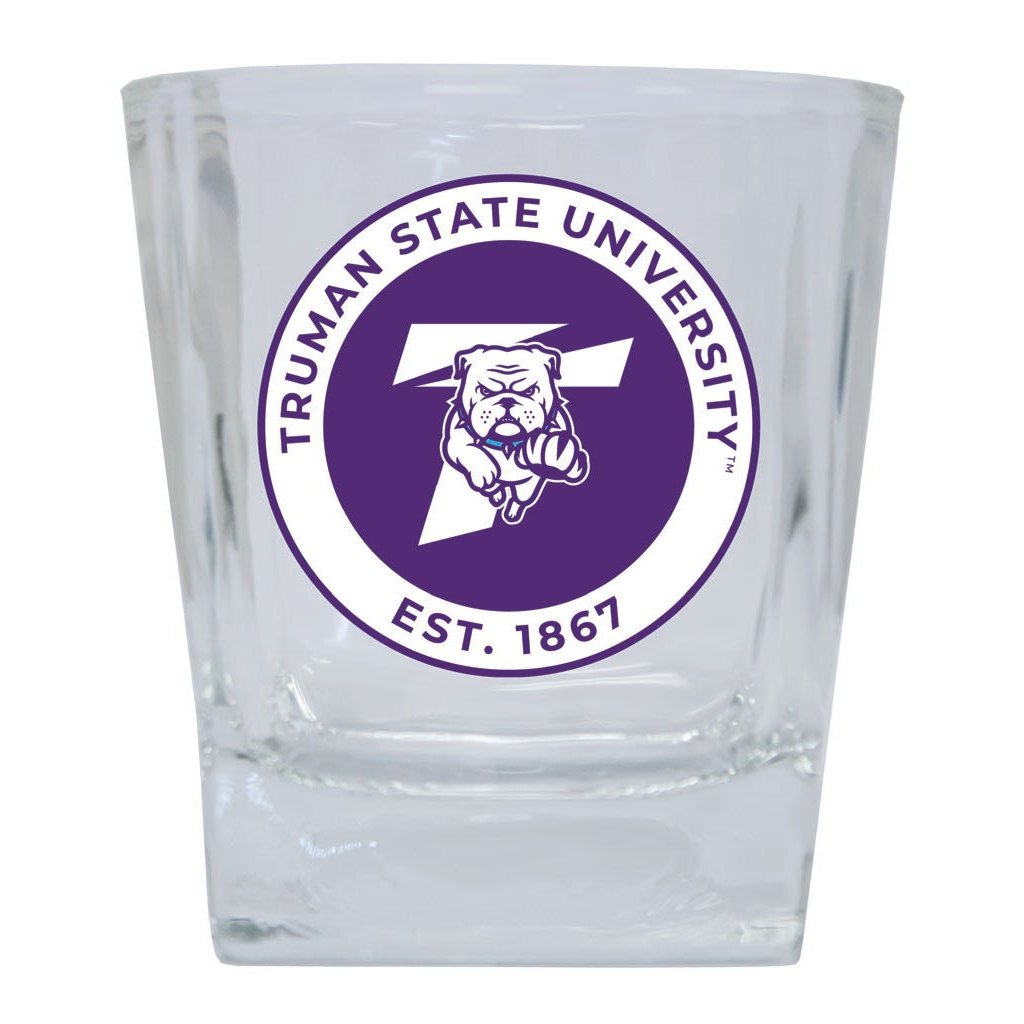 Truman State University 10 oz Whiskey Rocks Glass Circle Design Officially Licensed Collegiate Product Image 1