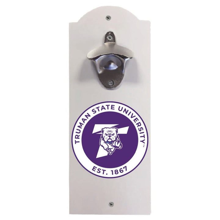 Truman State University Wall Mounted Bottle Opener Officially Licensed Collegiate Product Image 1